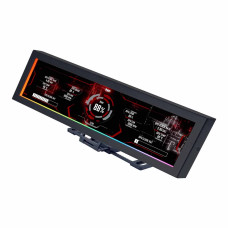 Lian-Li 8.8″ Universal Screen (US88v1), 1920 480 IPS LCD, 60Hz, 500 nits, USB Plug & Play, ARGB Edge Lighting, L-Connect 3 Support, Black | SM088X